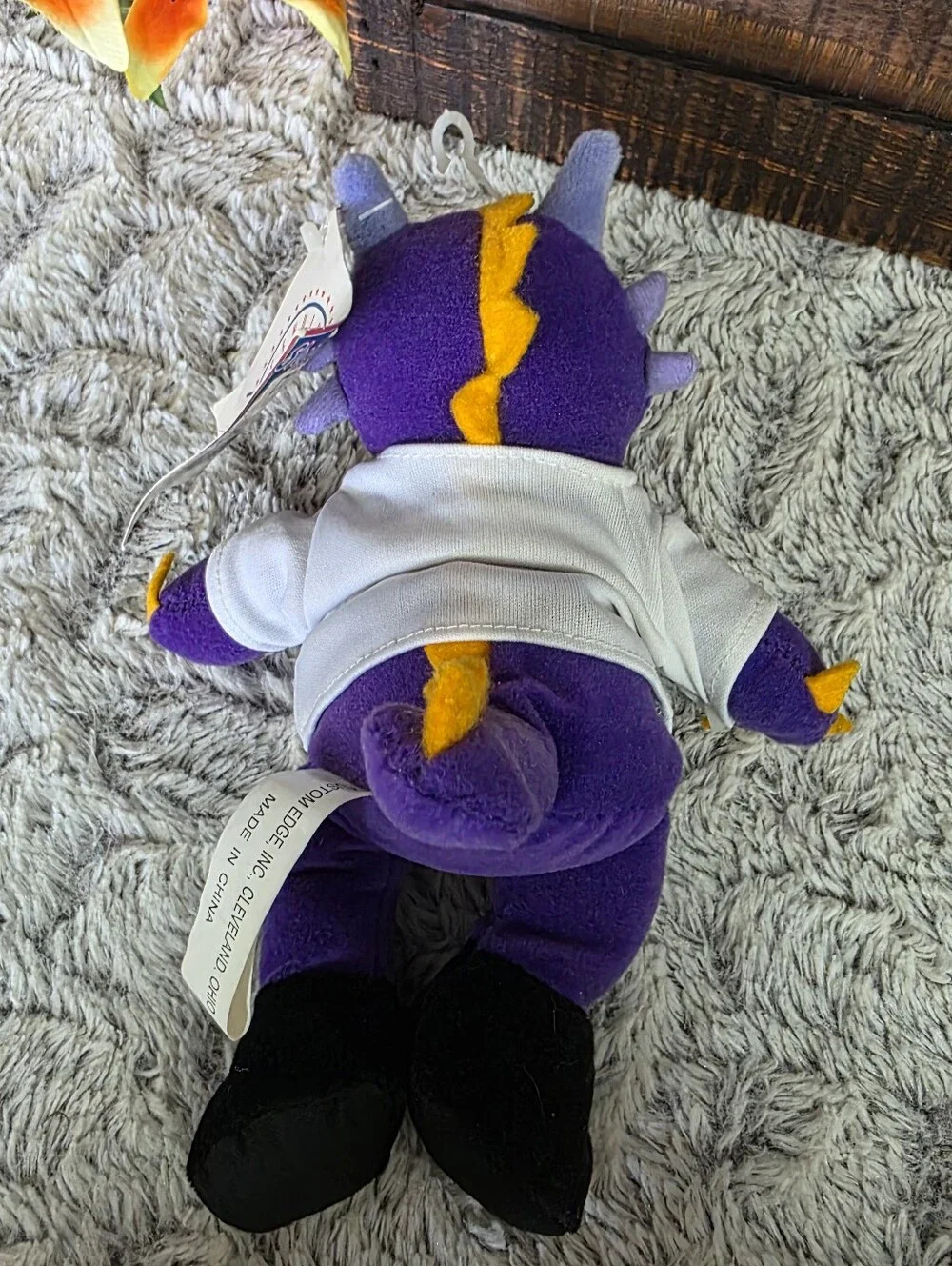 Arizona Diamondbacks Beanie Plush Toy Purple Creature MLB Merchandise